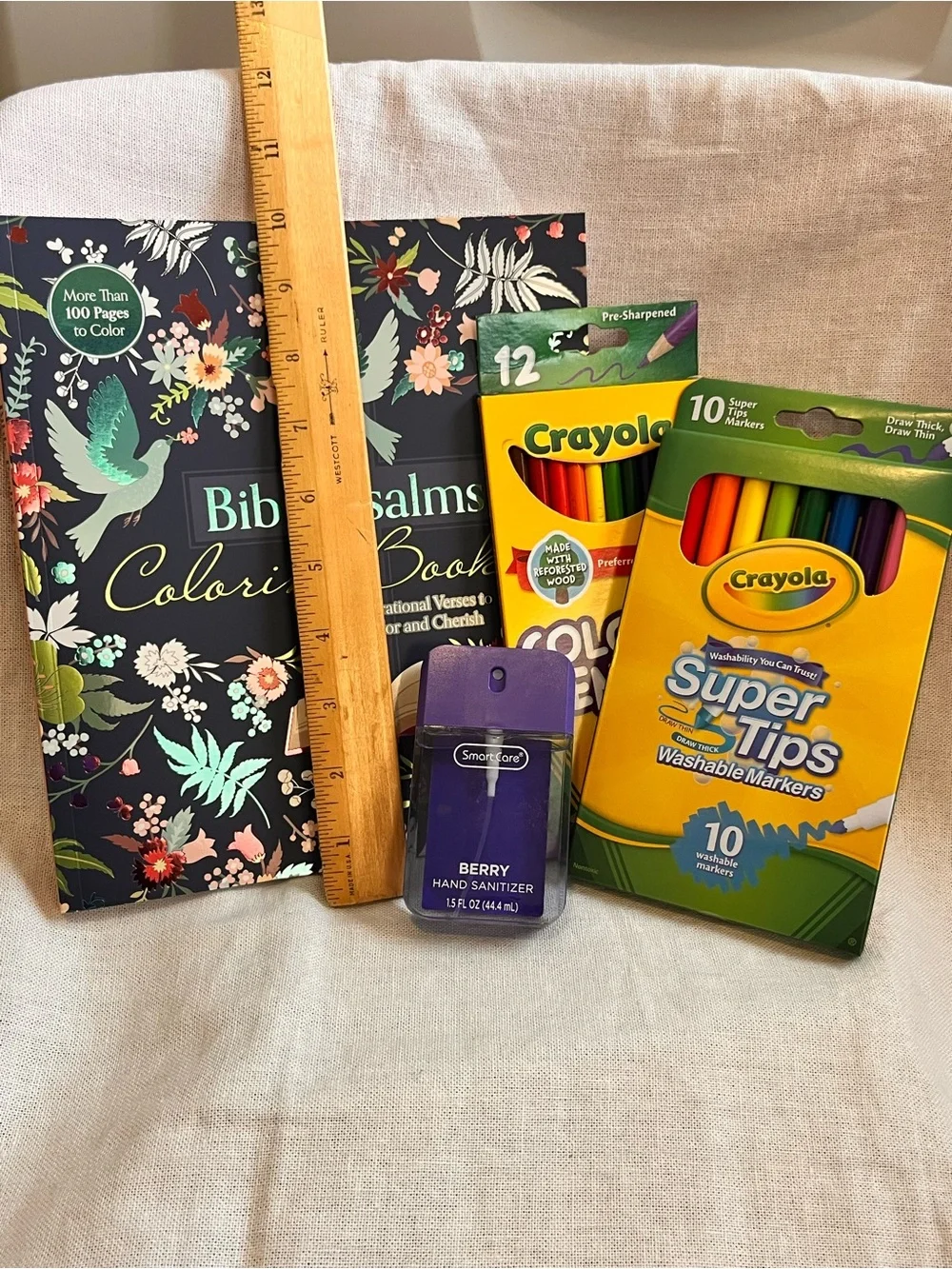 Bible Psalms Crayola Adult Coloring Bundle